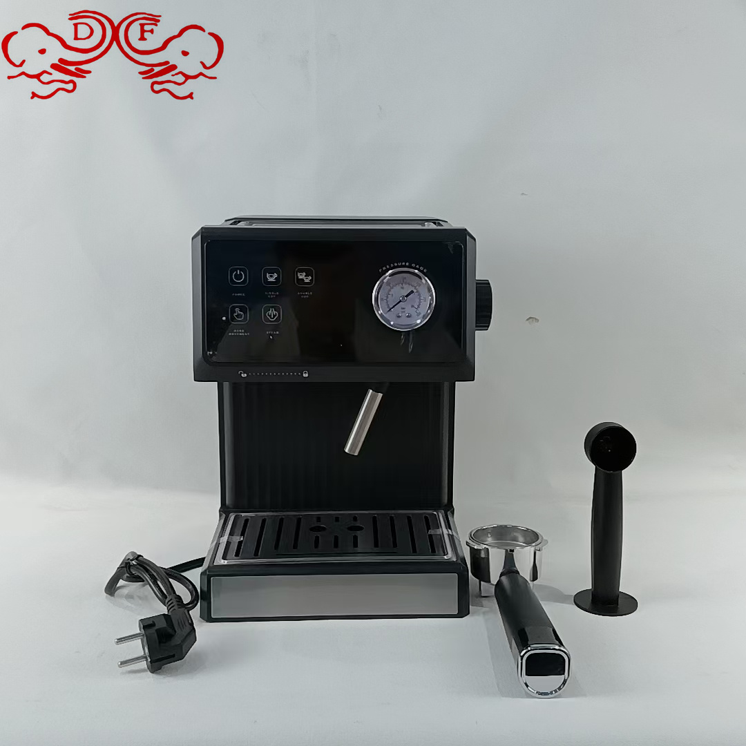 DF68703MK-868 multi-functional small semi-automatic Italian coffee machine, high-pressure steam milk foam espresso DF TRADINGHOUSE details Picture