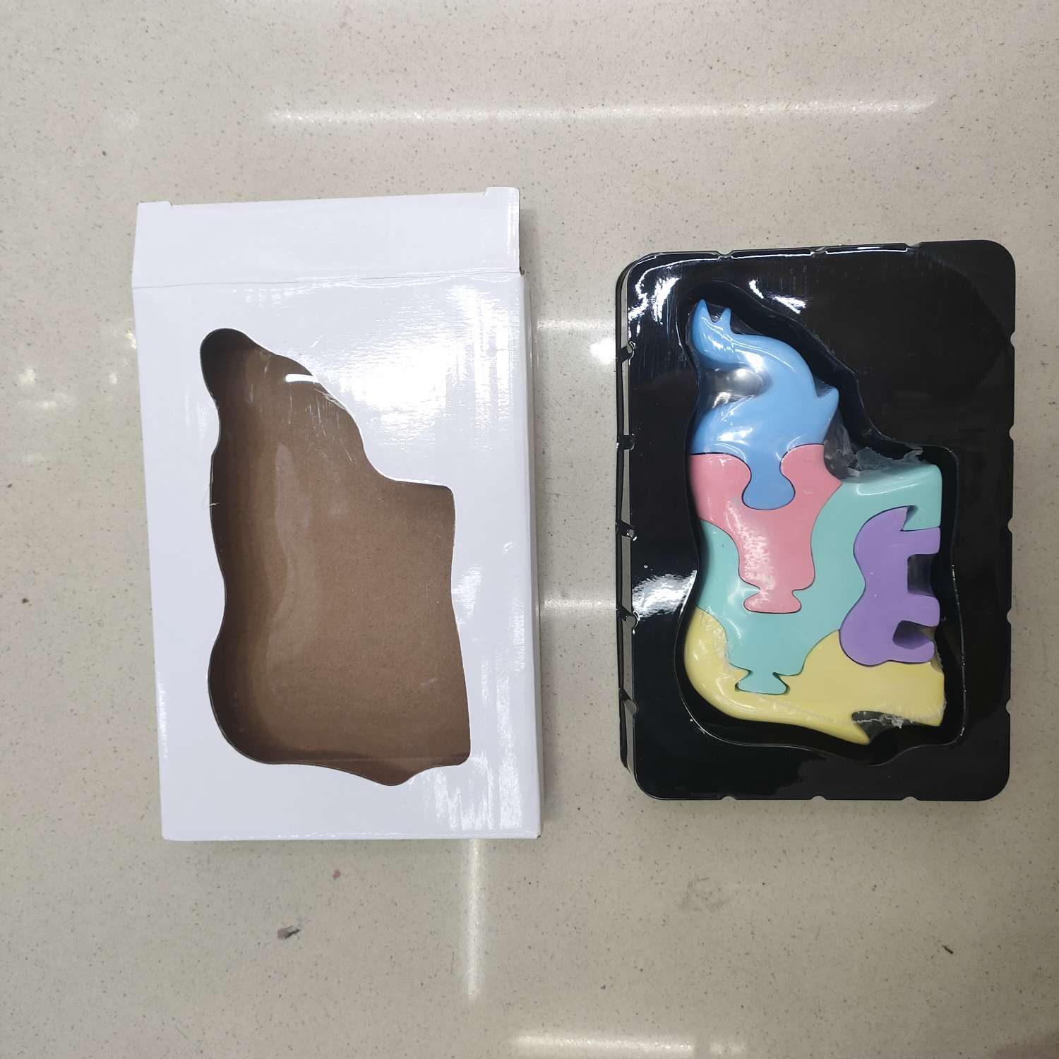 拼图，DIY创意拼图，益智拼图，开发小孩动手能力产品图