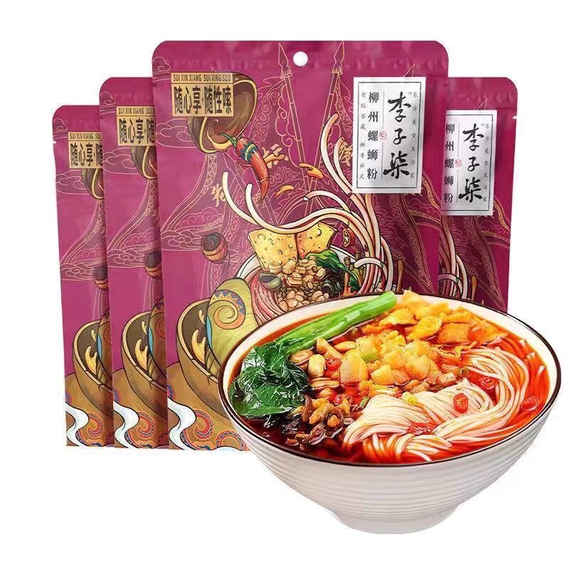 Free shipping for wholesale! FATTORIA DEI SAPORI Instant Noodles Li Ziqi Old Jar Pickled Bamboo Shoots Liuzhou Snail Rice Noodles Application Scenario