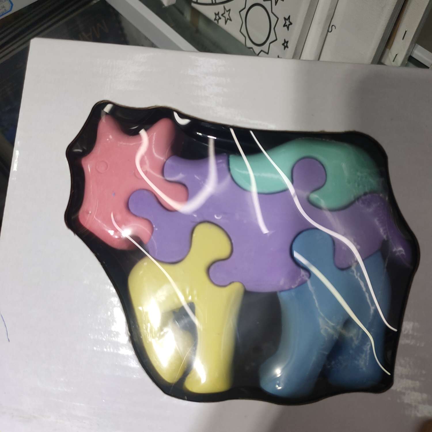 DIY创意拼图，益智拼图，开发小孩动手能力拼图儿童玩具