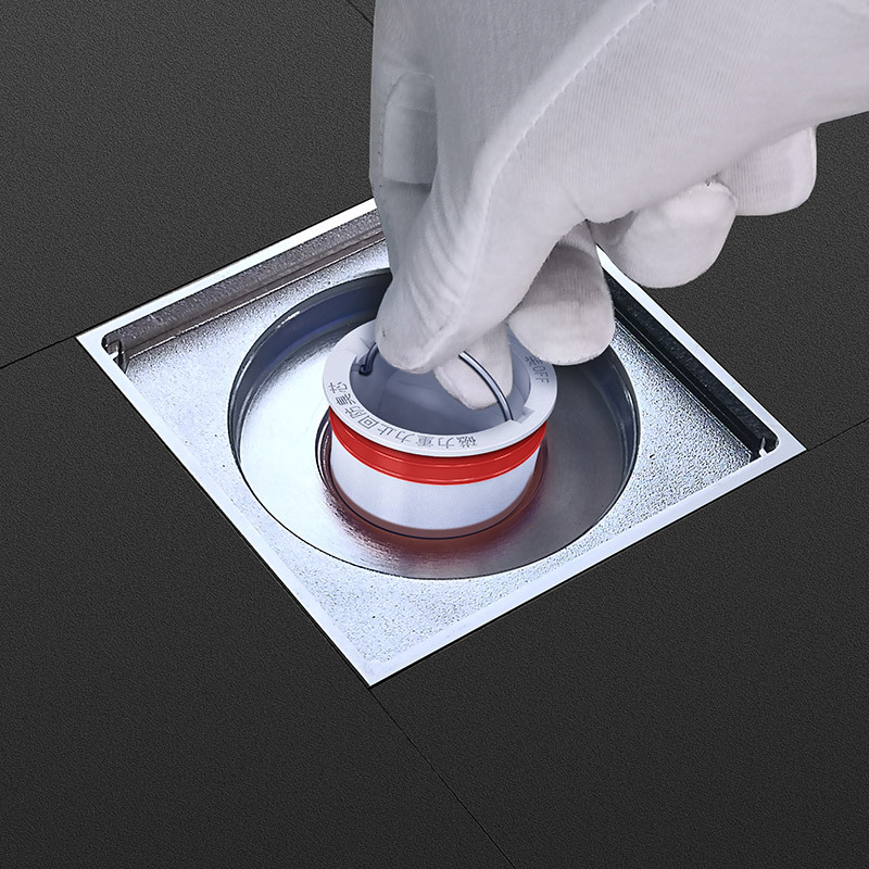 Wholesale anti-odor floor drain core, direct drainage sewer, bathroom anti-backflow water odor filter screen, universal new floor drain wonder Specification drawing