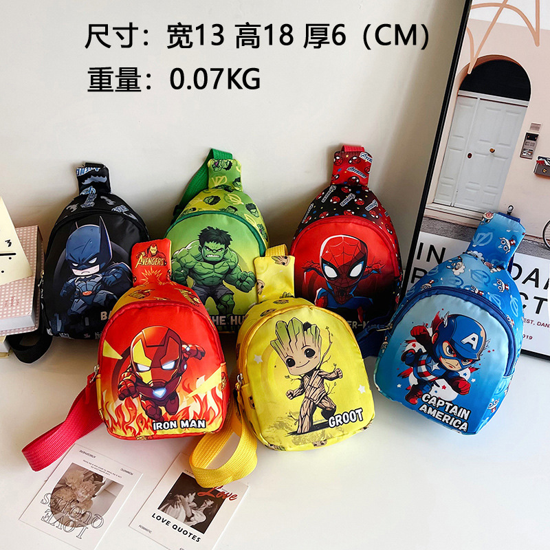 New autumn and winter children's bags for boys and girls, lightweight chest bags for toddlers, baby coin purses, and children's crossbody single-shoulder bags full figure
