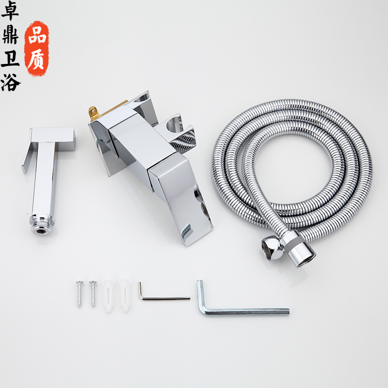 Cross-border wholesale of concealed shower heads, cold and hot all-copper washbasins, spray guns, toilet companions, mixing valves, bathroom shower valves and sets Application Scenario