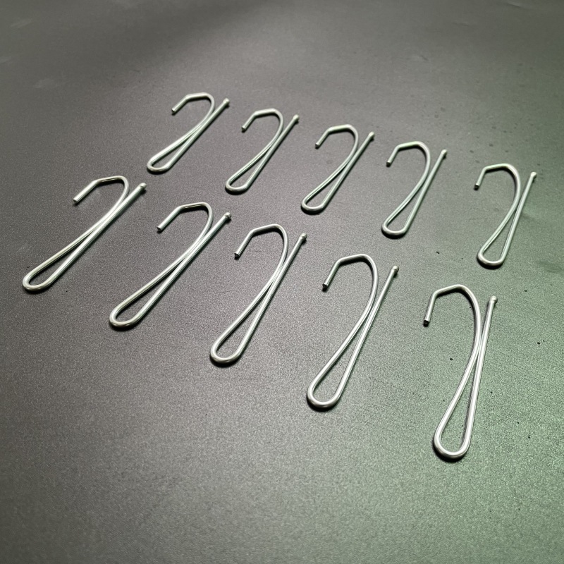 Curtain single hook, curtain auxiliary accessories, thickened galvanized fabric fork, S-hook, single claw hook, curtain hook manufacturer wholesale details Picture
