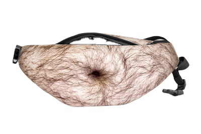 Beer belly waist bag Creative and funny fake belly waist bag dad bag anti-harassment simulation big belly cross-border explosion Item Picture