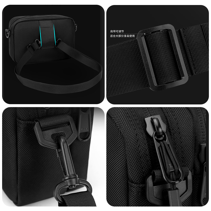 WEPOEWR's new portable cycling wearable waist bag, men's sports crossbody bag, casual workwear single-shoulder bag Application Scenario