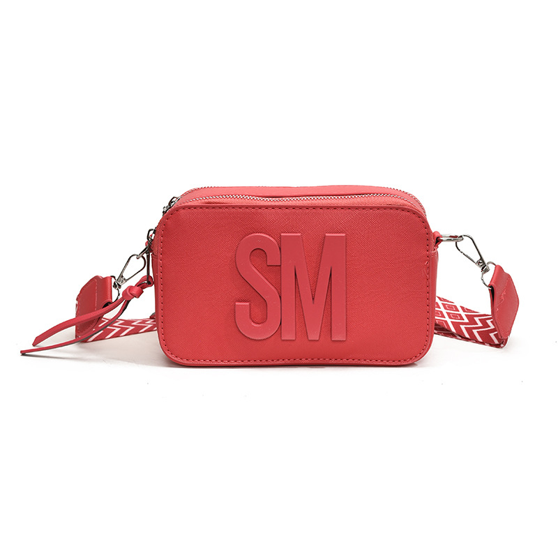 Trendy and versatile women's bags, high-quality small square bags, casual single-shoulder bags, commuting crossbody bags, wide shoulder strap mother-daughter bags Item Picture