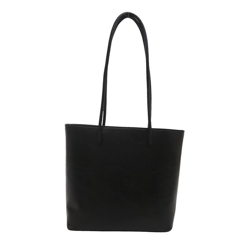 The 2024 new retro tote bag from South Korea is a versatile, high-quality, large-capacity single-shoulder underarm bag Item Picture