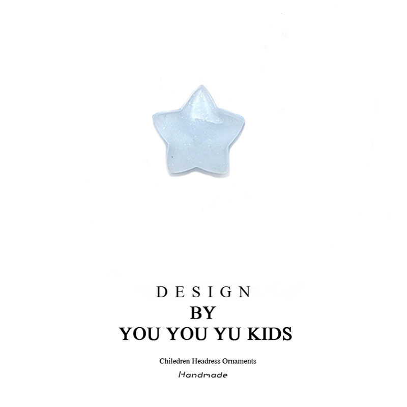 Nordic ins macaron refrigerator stickers, magnetic stickers, personalized semi-transparent star decorative stickers, three-dimensional magnetic stickers, message stickers Specification drawing
