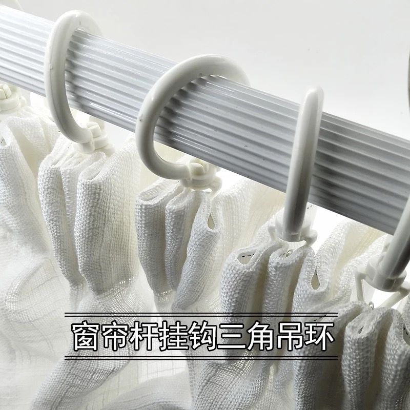 Curtain hooks, curtain rings, curtain hanging rings, curtain buckles, silent Roman rod rings, curtain rods, curtain accessories Specification drawing