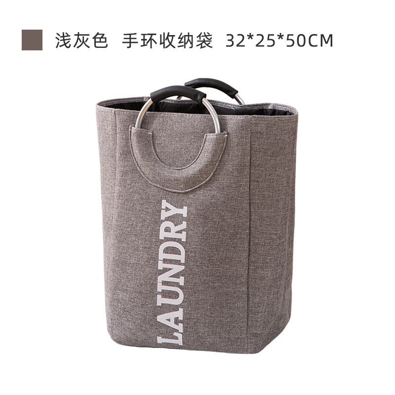 Hand-held dirty clothes baskets, cotton quilts, clothes storage baskets, clothing storage boxes, huge quilt storage bags are in stock and available for wholesale details Picture