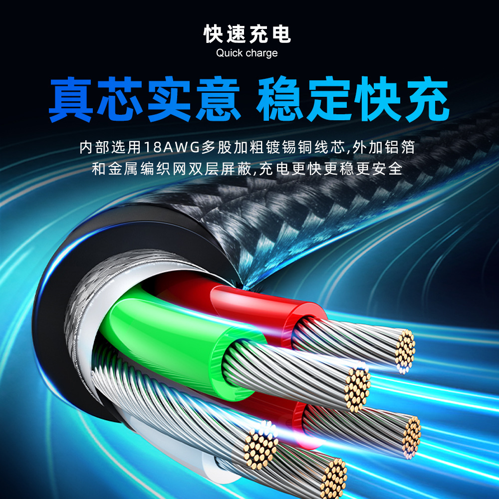 OTG adapter cable type-c Android lightning mobile PD fast charging multi-functional sound card digital human live streaming cable Application Scenario