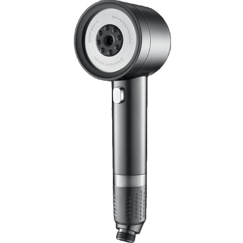 German turbocharged showerhead, home super-strong pressure and large water output bathroom shower head set Item Picture