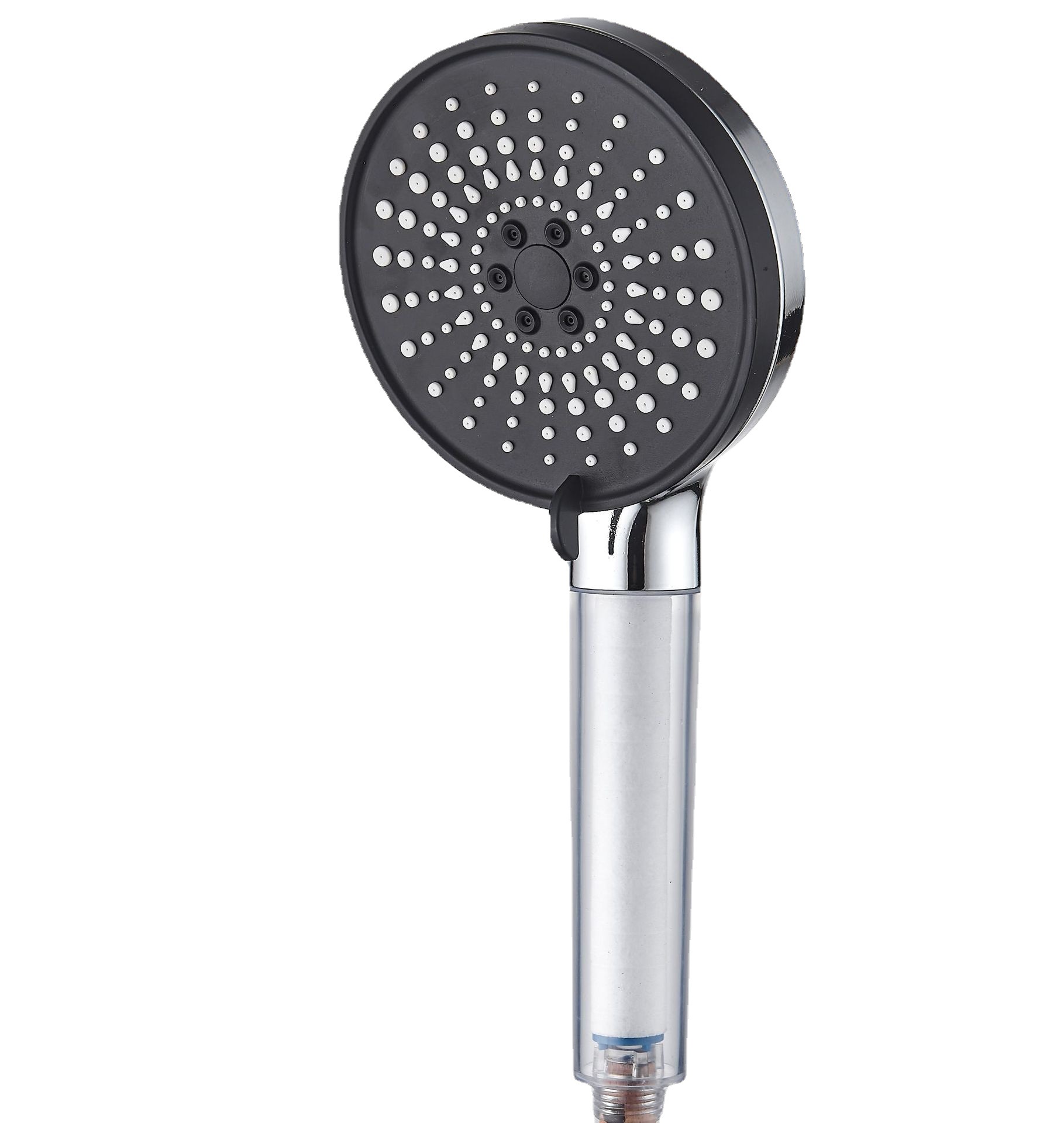 New five-speed water outlet adjustable filter, shower head, high-pressure showerhead, negative ion hard water softening multi-functional Application Scenario