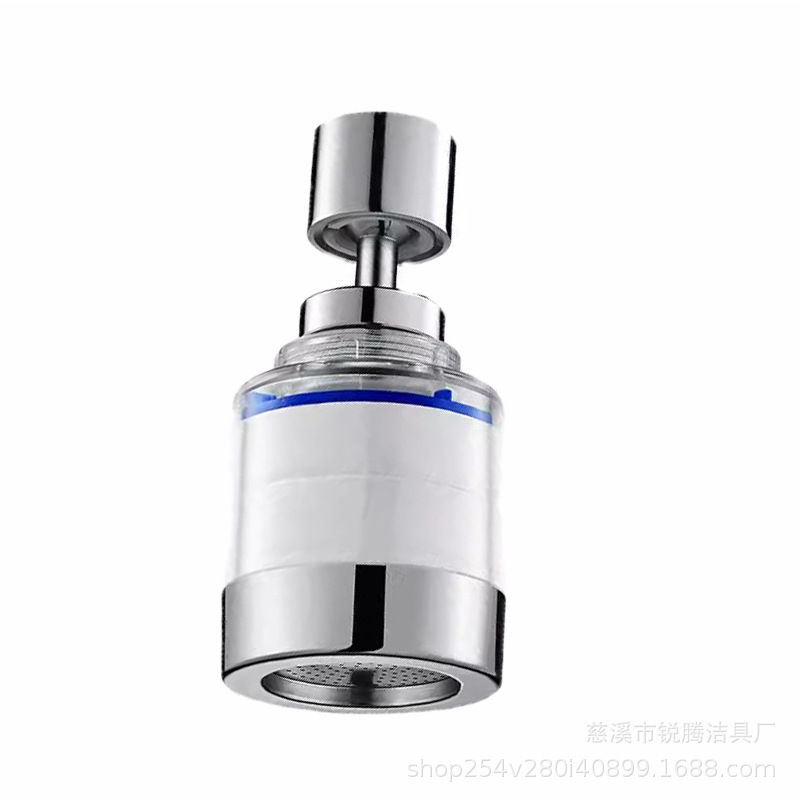 Kitchen faucet filter extender, household tap water purifier, splash-proof head filter purifier, shower head Item Picture