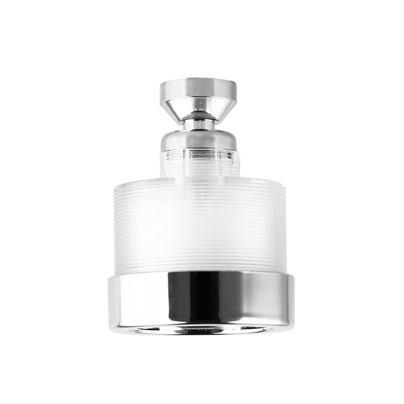 Kitchen faucet splash-proof water outlet basin, rotary filter, pressure-increasing, universal bubble generator, extender, universal installation Item Picture