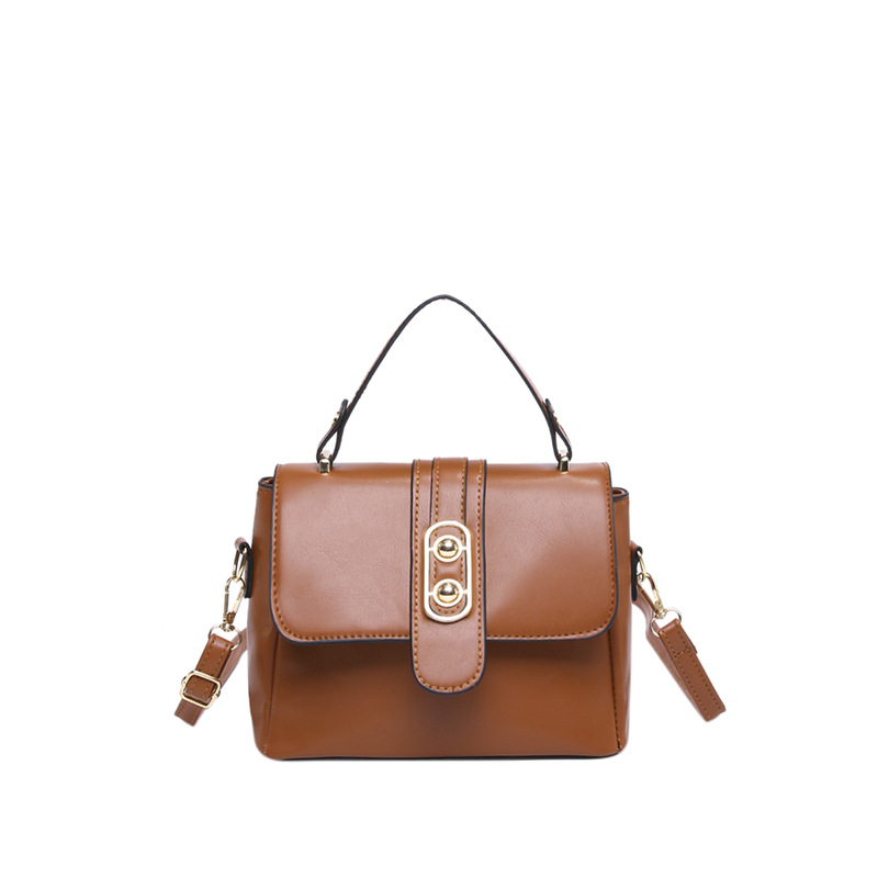 Women's square bag 2024 Winter New style fashionable and simple crossbody bag, soft leather small square bag, large capacity women's handbag Item Picture