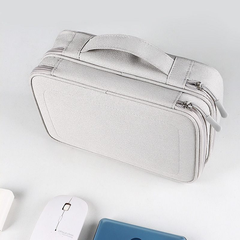 Large-capacity digital accessory storage bag, multi-functional waterproof charging data cable, headphones, USB flash drive, and Youdun organization bag box Application Scenario