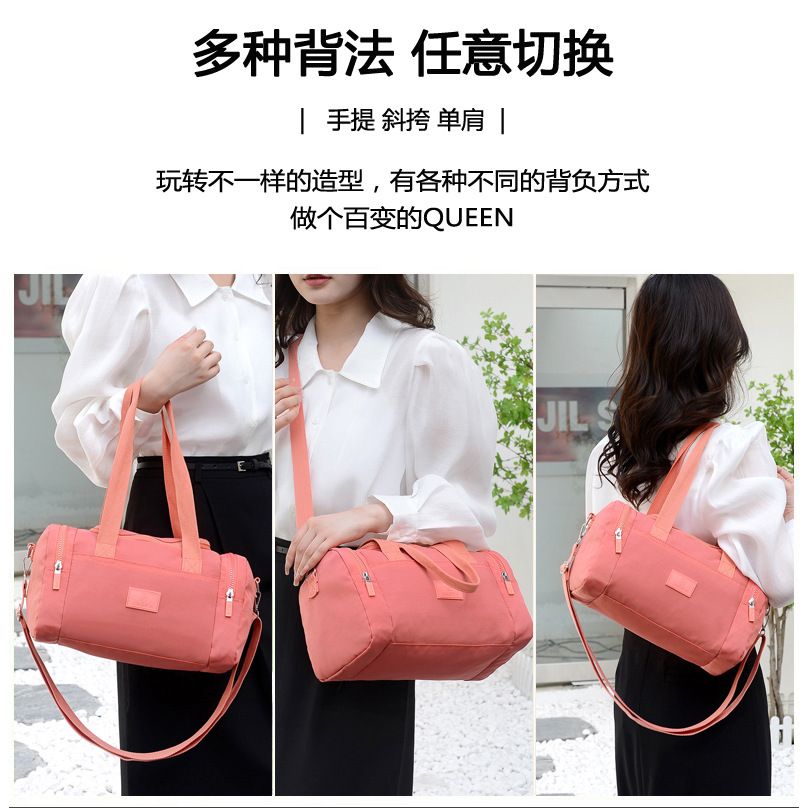 New cross-border women's large-capacity handbag, outdoor casual water-resistant travel bag, large-capacity single-shoulder crossbody bag Application Scenario