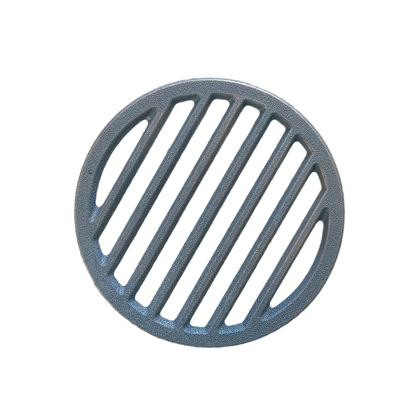 Factory direct supply of round cast iron grates, grate Bridges, pig iron and wood-fired stoves, thickened furnace bottoms and high-temperature resistant furnace bars Item Picture