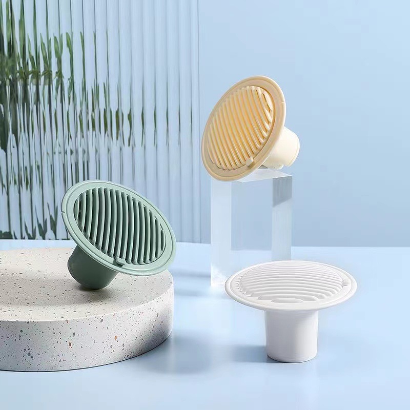 Universal sewer seal cover, bathroom anti-odor and anti-insect floor drain core, large-diameter circular floor drain cover that can be cut full figure