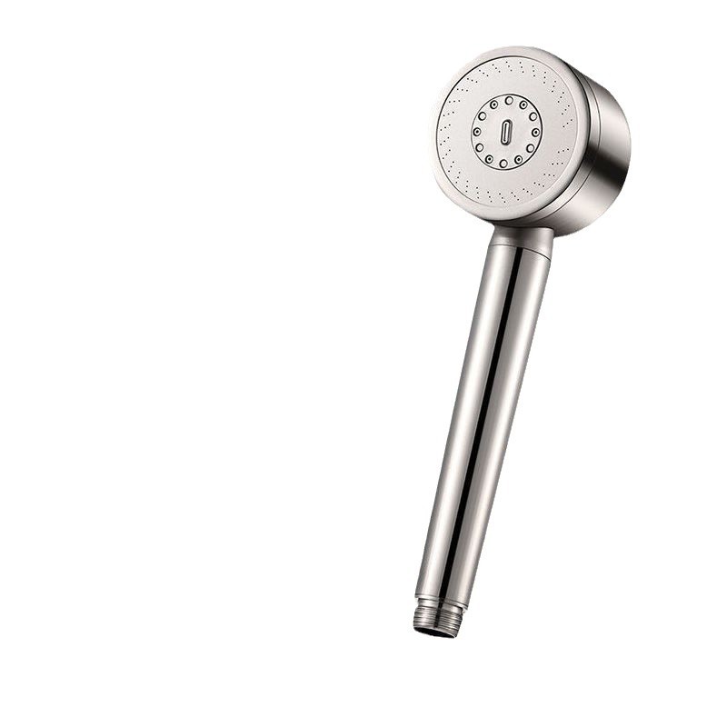 The popular 304 three-speed stainless steel pressurized showerhead is a handheld bathroom universal shower mist spray and bath showerhead Item Picture