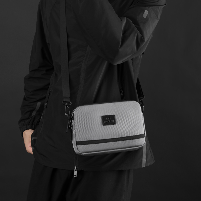 WEPOEWR's new portable cycling wearable waist bag, men's sports crossbody bag, casual workwear single-shoulder bag Specification drawing