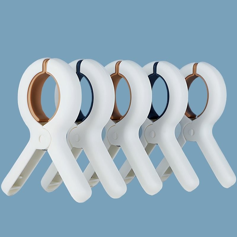 ✅ Clips for drying clothes, windproof quilts, large clips, plastic quilt clips, anti-slip and traceless for drying bed sheets, fixed details Picture