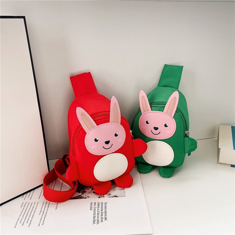 Children's bags, boys' crossbody cute duck chest bag, Korean-style small cross bag, cute baby outdoor travel backpack trend Application Scenario