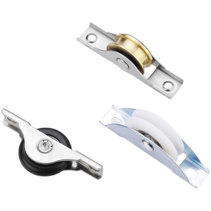 Door and window pulleys, positioning wheels, sliding door pulleys, floor pulleys, cabinet pulleys, sliding door pulleys, door and window convex and concave pulleys Item Picture