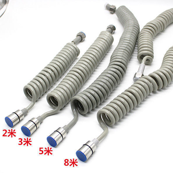 Toilet, bathroom, toilet companion, flexible hose, telephone line, shower head, shower gun tube, telephone tube, extendable spring tube Specification drawing