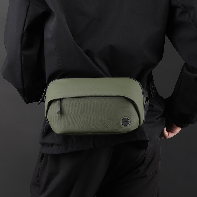 WEPOWER's new men's chest bag, a fashionable and casual large-capacity waist bag, and a multi-functional outdoor single-shoulder crossbody bag Specification drawing