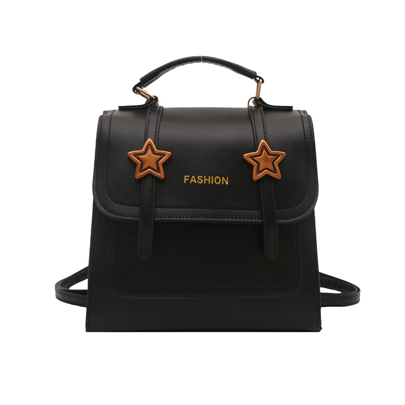 Winter retro school-style backpack for women, new 2024 fashionable student handbag, commuting crossbody bag Item Picture