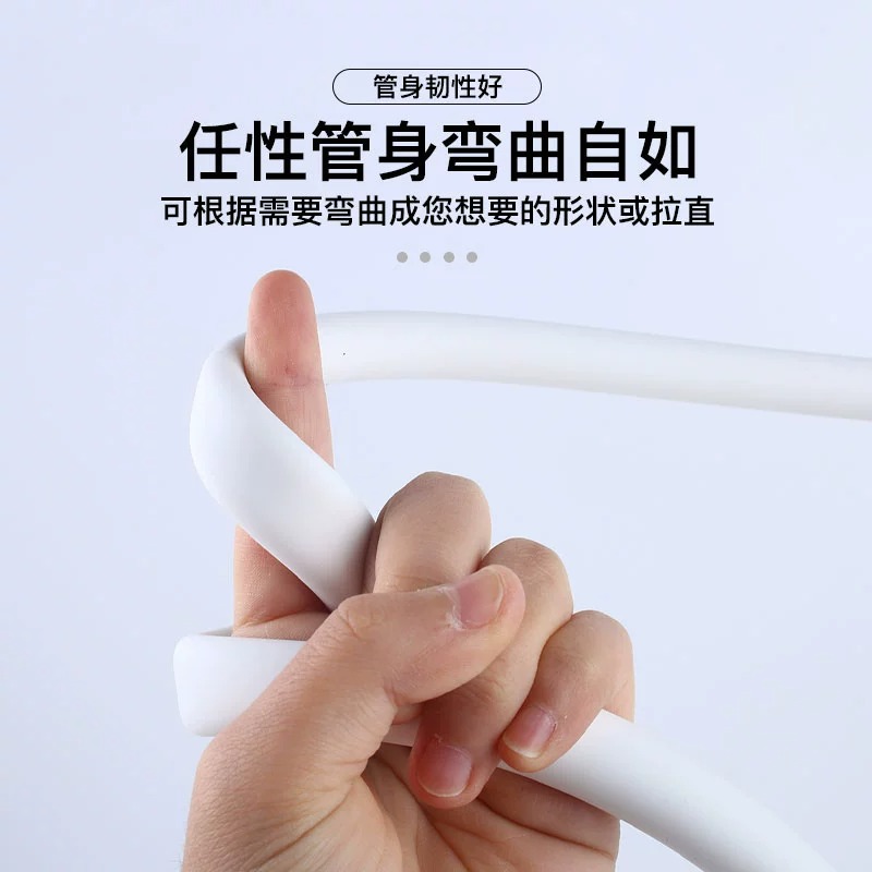 Silicone anti-entanglement shower head hose, universal bathroom bath pipe, shower water pipe, shower and rain bath heater Specification drawing