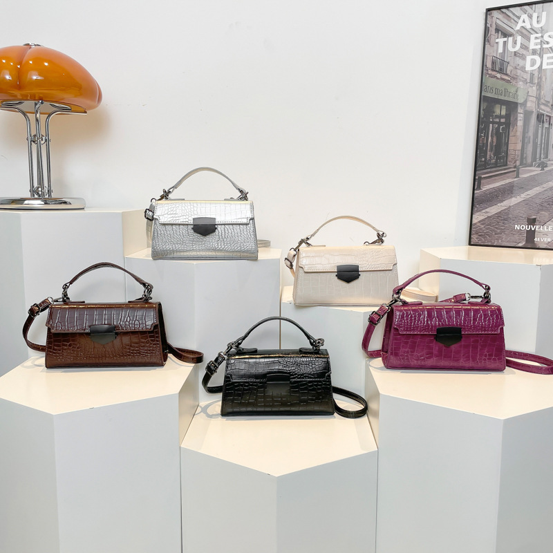 Retro small bag for women, new winter 2024 trendy Korean version single-shoulder small square bag, chain versatile crossbody bag Application Scenario