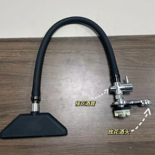 Hair care water circulation, traditional Chinese medicine shampoo, special waterfall showerhead, three-way valve water pipe, hair salon head therapy, head and scalp Application Scenario