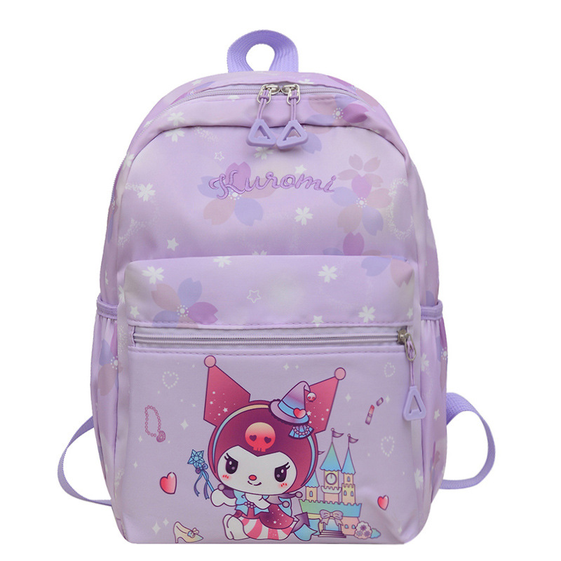 Cute and dreamy Melody Big Eared Dog girl backpack, cartoon children's fashionable casual backpack, kindergarten schoolbag Item Picture