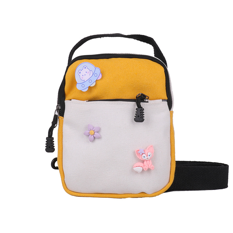 2022 new style of popular women's bag, Korean style sweet color contrast single-shoulder crossbody bag, export one-piece consignment Item Picture