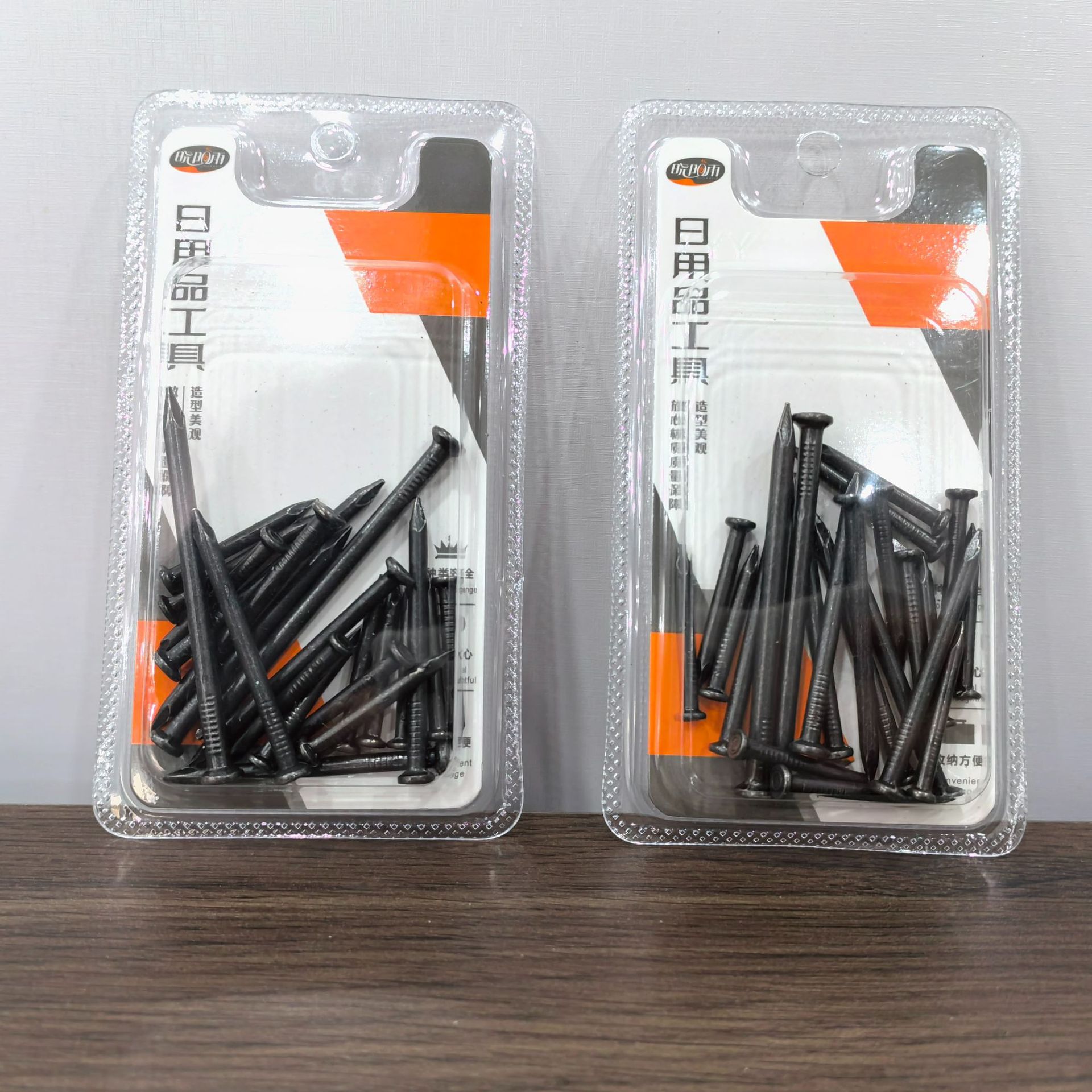 Suction card types of steel nails, cement steel nails, black hardness, cement steel nails, one card, multiple specifications of cement steel nails details Picture