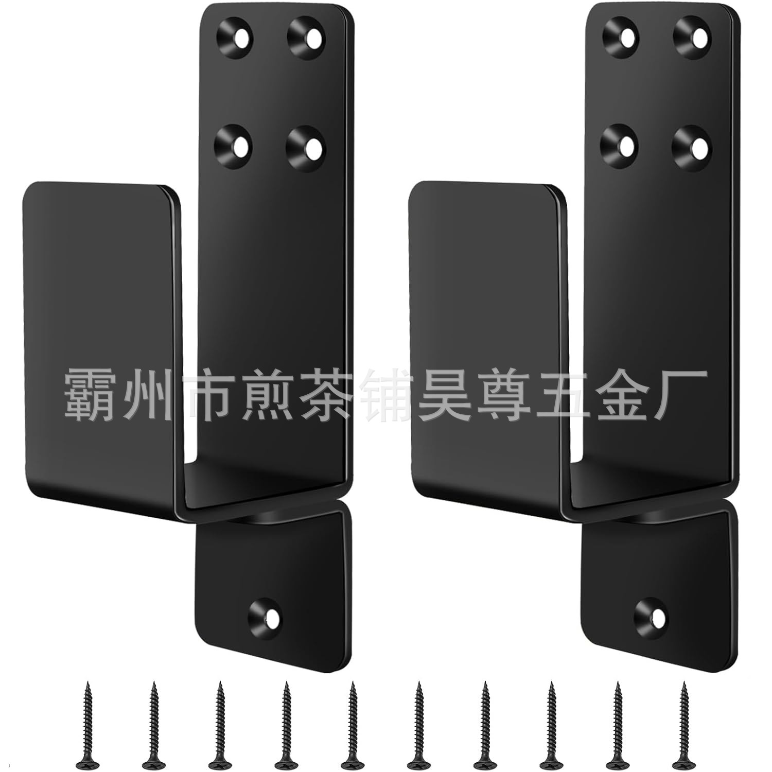 The metal pole bracket of the barrier bracket door is suitable for the safety pole of the wooden door bracket as the reinforcement of the home safety door Item Picture