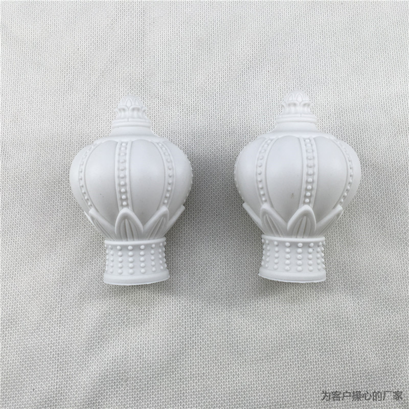 Curtain blow-molded head, curtain rod decorative head, Roman rod plug head, Roman rod decorative head, Roman rod sealing Application Scenario