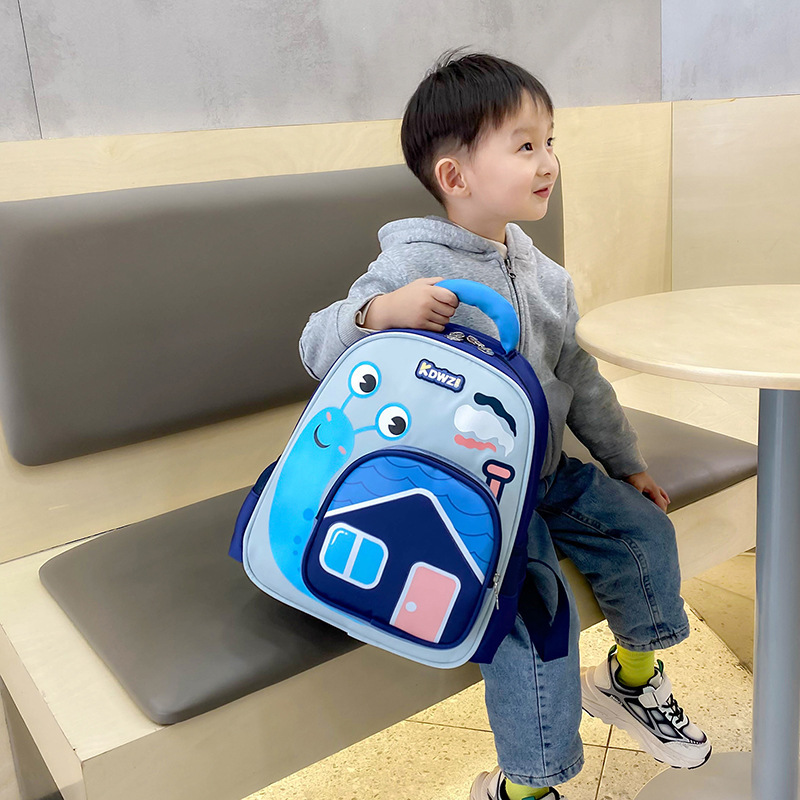 Cartoon printed children's backpacks for kindergartens, backpacks for middle and senior classes of 4-6 years old, and backpacks for boys and girls in preschool classes Specification drawing