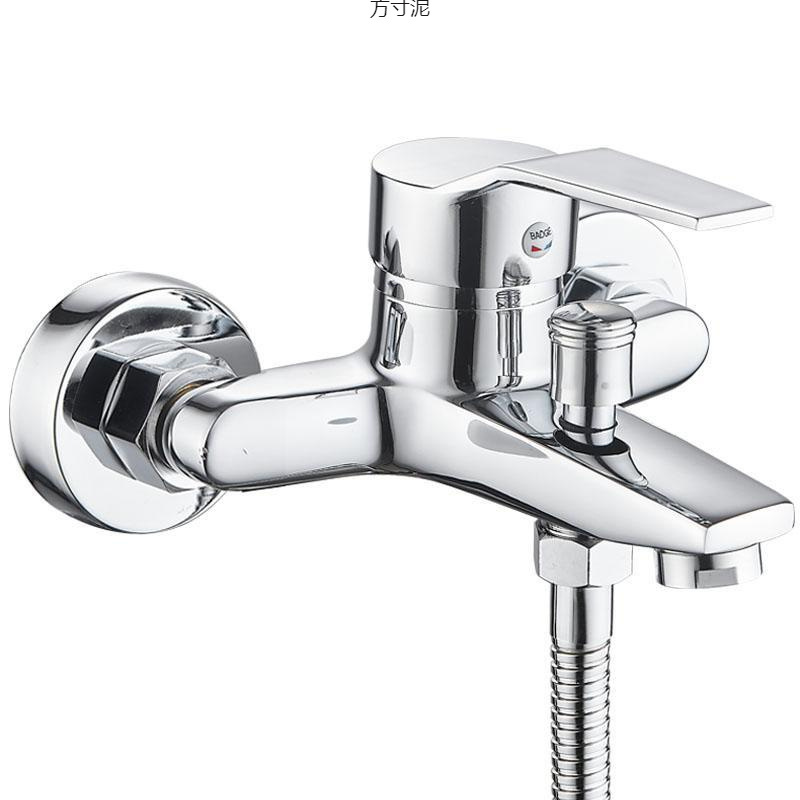 Wholesale of mixed water valves, hot and cold water faucets, copper bathroom shower heads, water heaters, three-in-one bathtubs, and double shower heads full figure