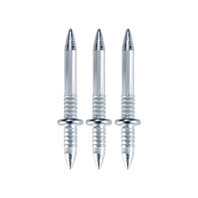 The skirting board is equipped with double-sided seamless nails, such as sheep horn nails with no heads at both ends and sharp spikes, as well as carpentry double-headed strong fixing nails Item Picture