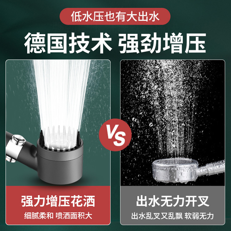 German Daibi powerful pressurized showerhead, bathroom shower filter, shower head, spray showerhead, cross-border hand spray Application Scenario