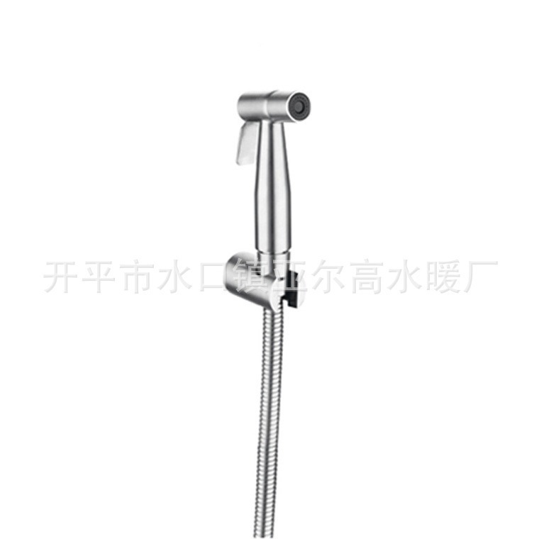 Black 304 stainless steel press-type delay valve, urinal flushing valve, urinal pocket valve, faucet Application Scenario