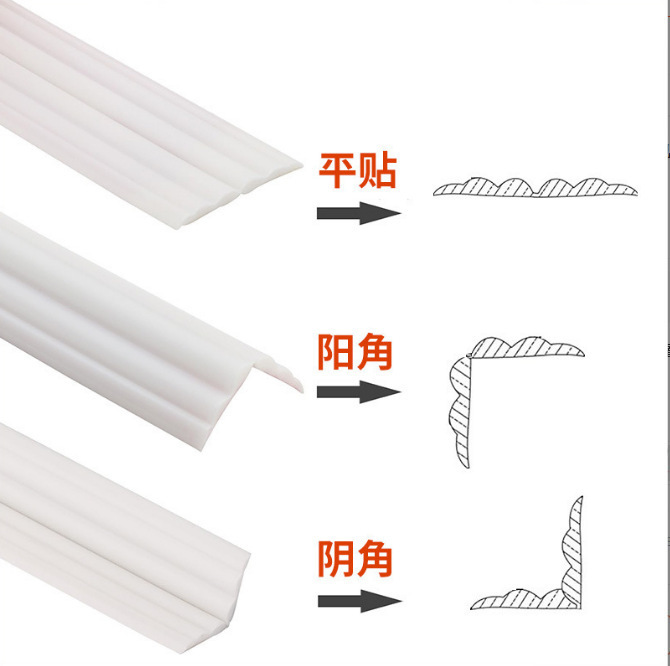 Cross-border children's anti-collision strips, self-adhesive anti-collision stickers, corner sealing stickers, inner and outer corner protection strips, seam sealing and edge wrapping strips details Picture
