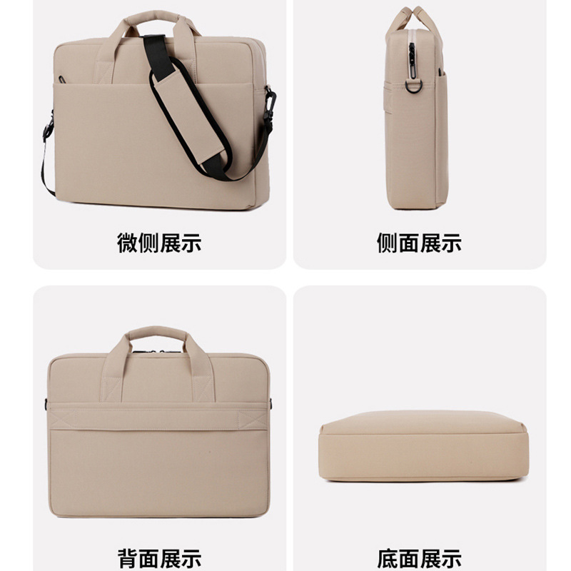The airbag shockproof laptop bag is suitable for Lenovo 14-inch, Huawei 16-inch laptops and 17-inch gaming laptops Specification drawing