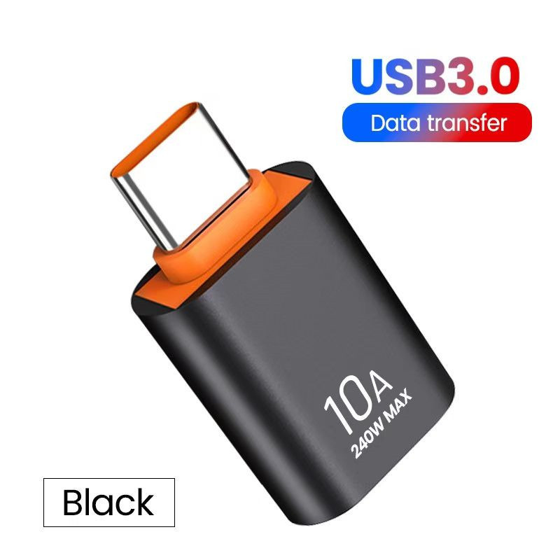 The otg adapter Type-C to usb3.0 mobile phone USB flash drive converter is suitable for connecting USB flash drives to Huawei and Xiaomi mobile phones full figure