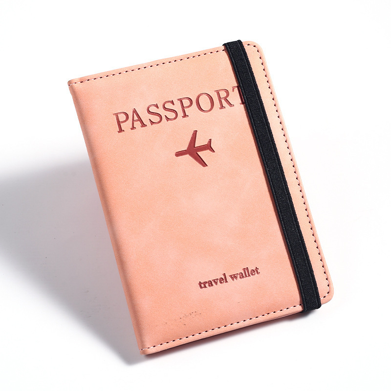 Cross-border elastic strap PU leather card case, passport holder, passport case, anti-magnetic multi-functional ID bag manufacturer wholesale Application Scenario
